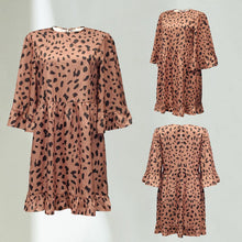 Load image into Gallery viewer, Printed Doll Sleeve Dress