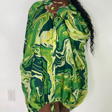 Load image into Gallery viewer, Modern Lapel Drawstring Shirt Dress