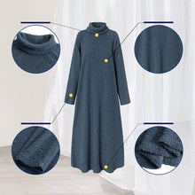 Load image into Gallery viewer, Solid Color Turtleneck Dress