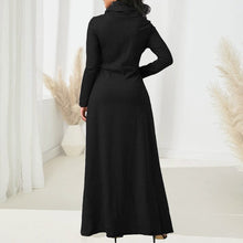 Load image into Gallery viewer, Scarf Swing Long Dress