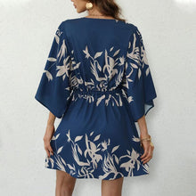 Load image into Gallery viewer, Sexy V-Neck Elastic Waist Dress