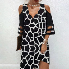 Load image into Gallery viewer, Flower Mesh Dress