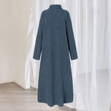 Load image into Gallery viewer, Solid Color Turtleneck Dress
