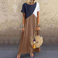 Load image into Gallery viewer, Multicolor Panel Dress