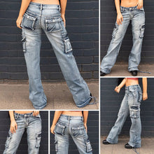 Load image into Gallery viewer, Multi Pocket Jeans