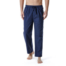 Load image into Gallery viewer, Men’s Cotton Linen Drawstring Pants
