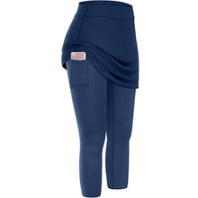 Load image into Gallery viewer, Fake Two-Piece Yoga Culottes