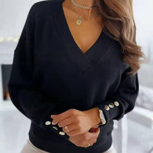 Load image into Gallery viewer, V-neck Knitted Sweater