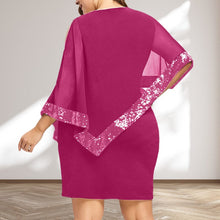 Load image into Gallery viewer, Sequin Plus Size Dress