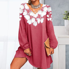 Load image into Gallery viewer, Women's Sexy Printed Knitted Dress