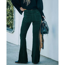 Load image into Gallery viewer, Corduroy Flare Lounge Pants
