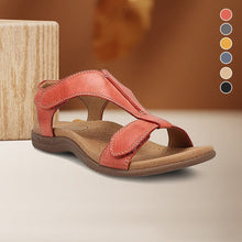 Load image into Gallery viewer, Platform Wedge Velcro Strap Sandals