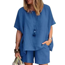 Load image into Gallery viewer, Women's Casual T-shirt Set