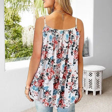 Load image into Gallery viewer, Summer Women's Printed Loose Plus Size Camisole Top