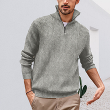 Load image into Gallery viewer, Zip Turtleneck Polo Shirt