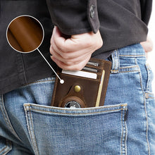 Load image into Gallery viewer, Locator Leather Card Holder