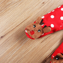 Load image into Gallery viewer, Reindeer Pattern Baby Outing Romper