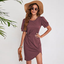 Load image into Gallery viewer, Comfortable Round Neck Dress