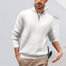 Load image into Gallery viewer, Zip Turtleneck Polo Shirt