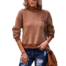 Load image into Gallery viewer, Solid Pocket Turtleneck