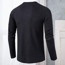 Load image into Gallery viewer, Men's Henley Casual Long Sleeve T-Shirts