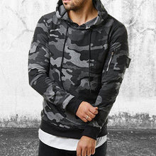 Load image into Gallery viewer, Camouflage Hooded Sweatshirt