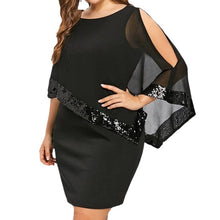 Load image into Gallery viewer, Sequin Plus Size Dress