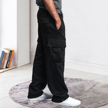 Load image into Gallery viewer, Men's Straight Cargo Pants Trousers
