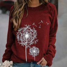 Load image into Gallery viewer, Dandelion Print Sweatshirt