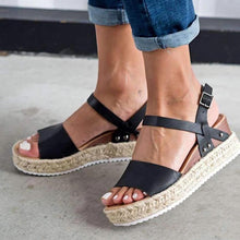 Load image into Gallery viewer, Women's Espadrilles Platform Sandal