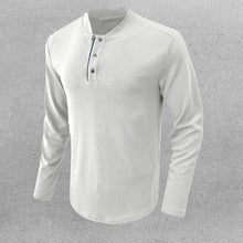 Load image into Gallery viewer, Henry Collar Button T-Shirt