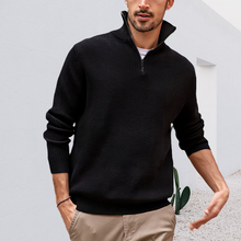 Load image into Gallery viewer, Zip Turtleneck Polo Shirt