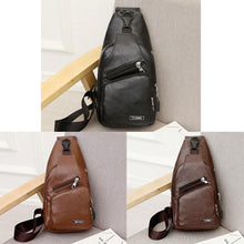 Load image into Gallery viewer, Crossbody Bag With USB Charge Port