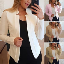 Load image into Gallery viewer, Women's Solid Color Small Suit