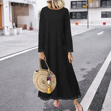 Load image into Gallery viewer, Lace Fleece Dress