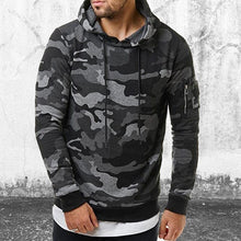 Load image into Gallery viewer, Camouflage Hooded Sweatshirt