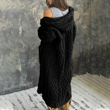 Load image into Gallery viewer, Braided Lazy Hooded Sweater