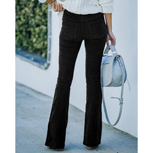 Load image into Gallery viewer, Corduroy Flare Lounge Pants