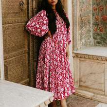 Load image into Gallery viewer, Boho Print Dress