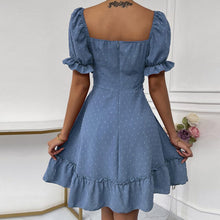 Load image into Gallery viewer, Polka Dot Ruffle Dress