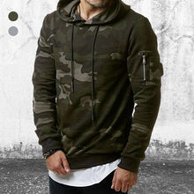 Load image into Gallery viewer, Camouflage Hooded Sweatshirt