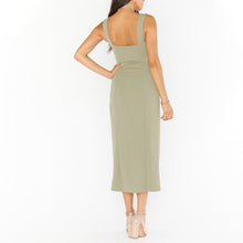 Load image into Gallery viewer, Strappy Slit Dress