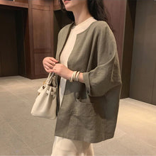 Load image into Gallery viewer, Loose Vintage Autumn Jacket