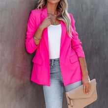 Load image into Gallery viewer, Solid Color Blazer