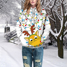 Load image into Gallery viewer, Christmas Hooded Sweatshirt