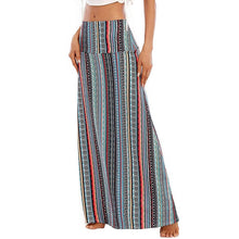 Load image into Gallery viewer, Bohemian High Waisted Maxi Skirt