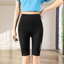 Load image into Gallery viewer, Women's Skinny Sports Five-point Pants