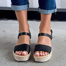 Load image into Gallery viewer, Women's Espadrilles Platform Sandal