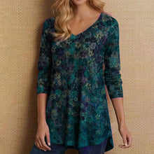 Load image into Gallery viewer, V Neck Loose Fit T-shirt