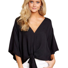 Load image into Gallery viewer, Women's Casual Floral Blouse